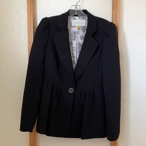 Anthropologie Leifsdottir Peplum Blazer